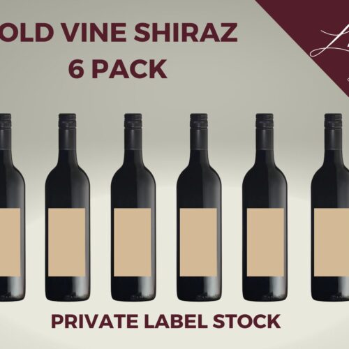Old Vine Shiraz product tile blank label private label stock